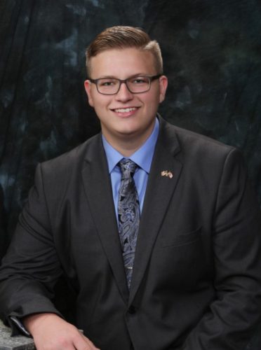 Austin Dalrymple named Wellsville student of month